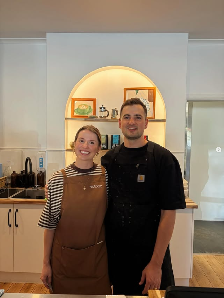 The owners behind the Nardoo counter